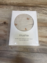 NEW Mushie Extra Soft Muslin Crib Sheet in Rainbow
