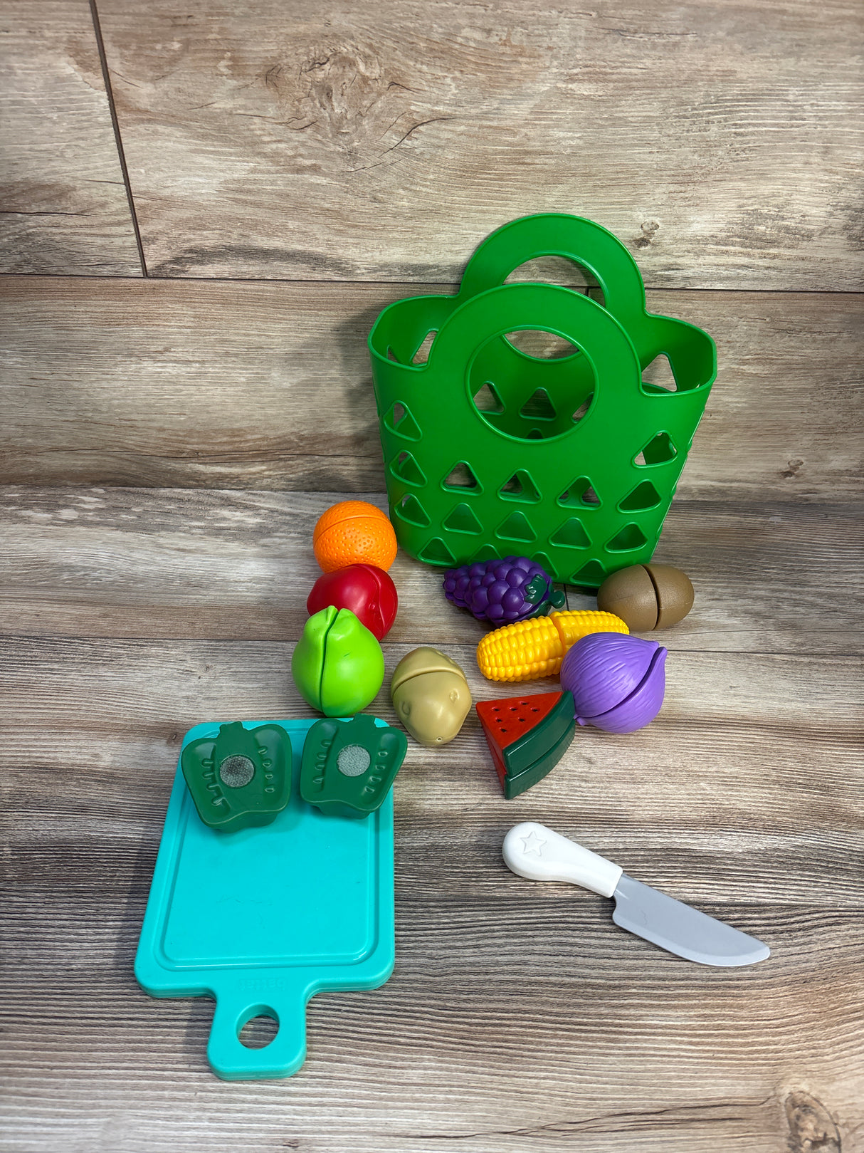 Battat Market Chop & Prep Food Playset 13pc