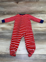 Carter's Striped Little Brother Sleeper Red sz 9m