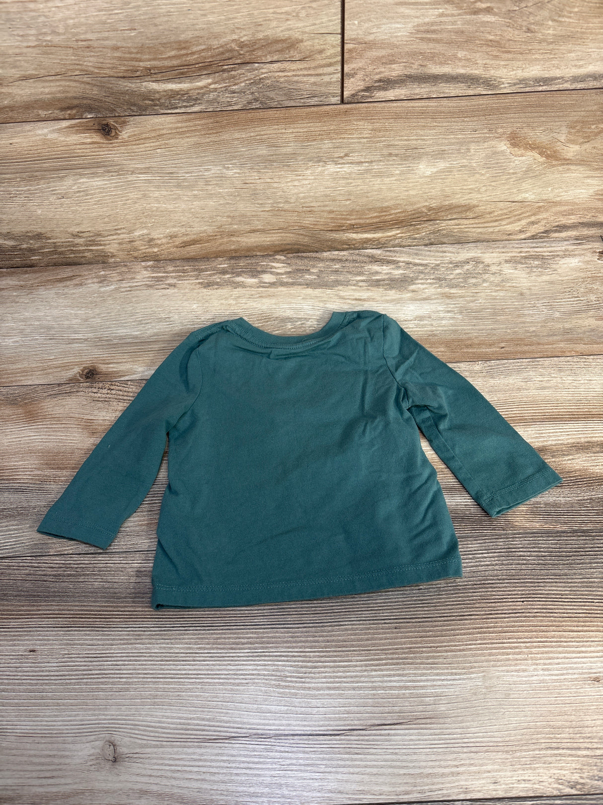 Cat & Jack Rainbow Shirt Green sz 12m