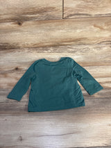 Cat & Jack Rainbow Shirt Green sz 12m