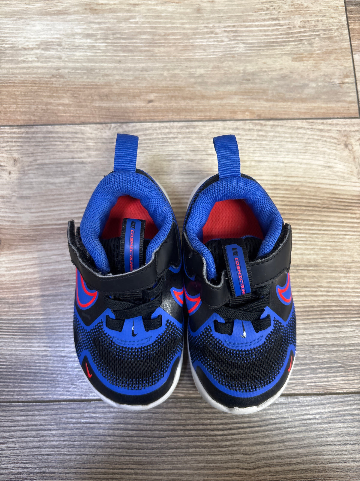 Nike Cosmic Runner TD 'Black Hyper Royal' Sneakers sz 5c