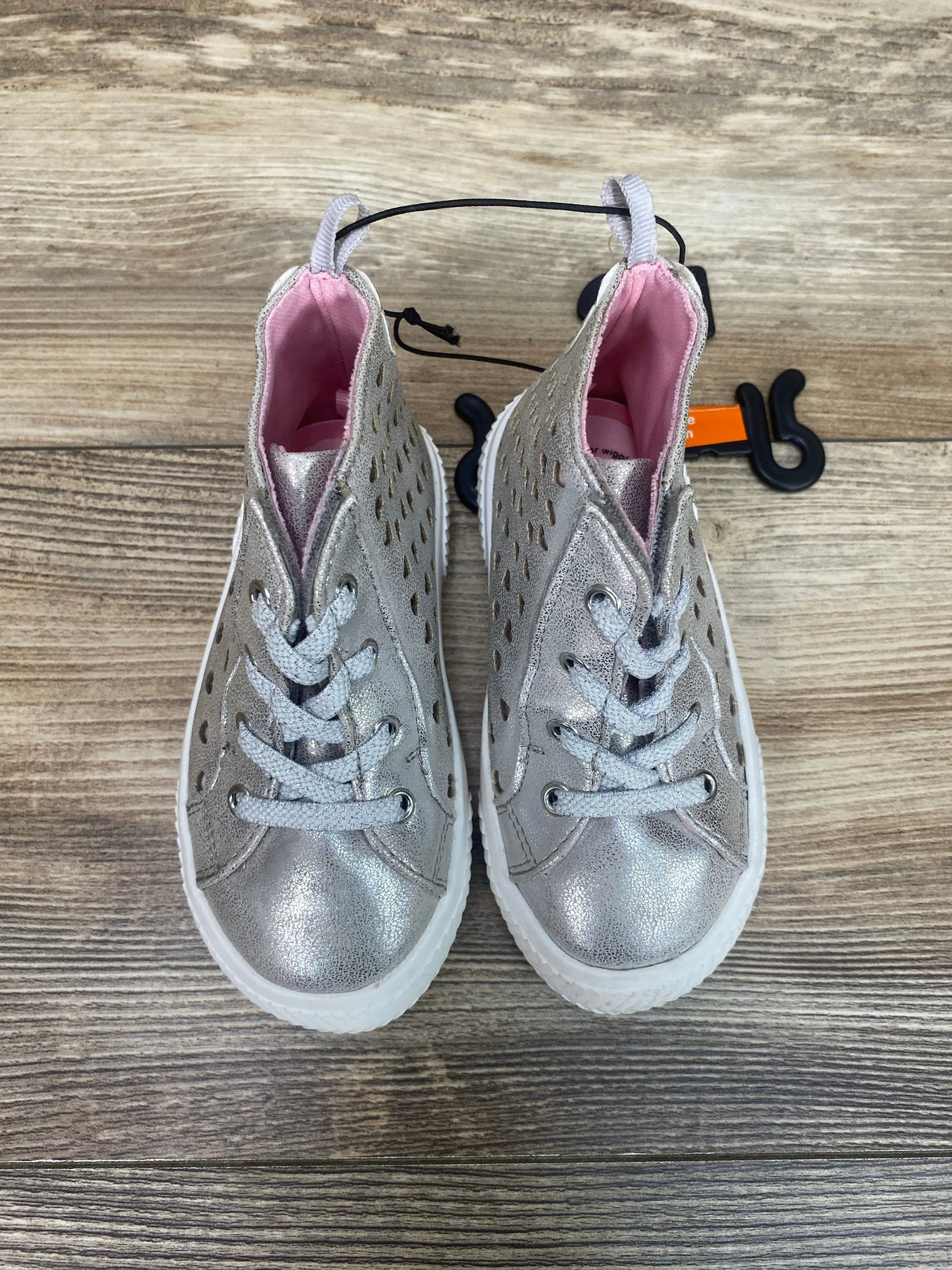 NEW Wonder Nation Heart High Top Sneakers sz 6c