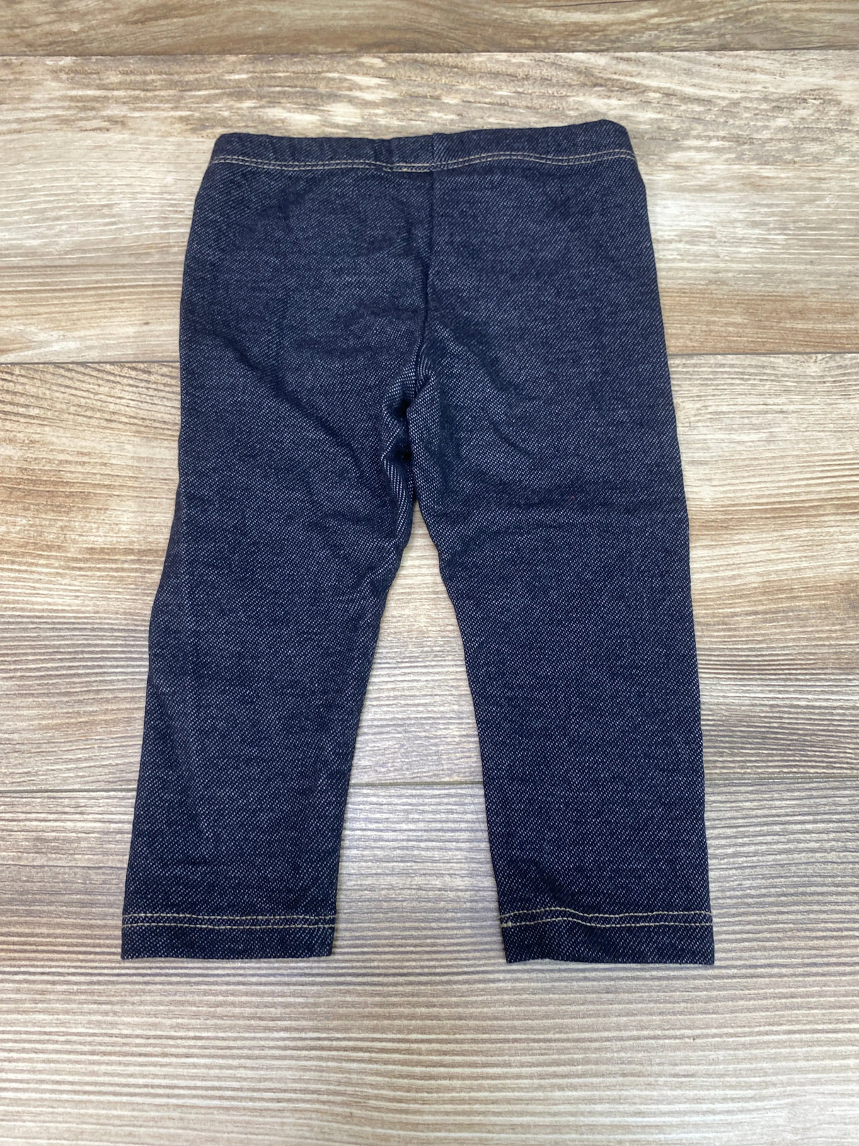 Cat & Jack Faux Denim Leggings Navy sz 18m