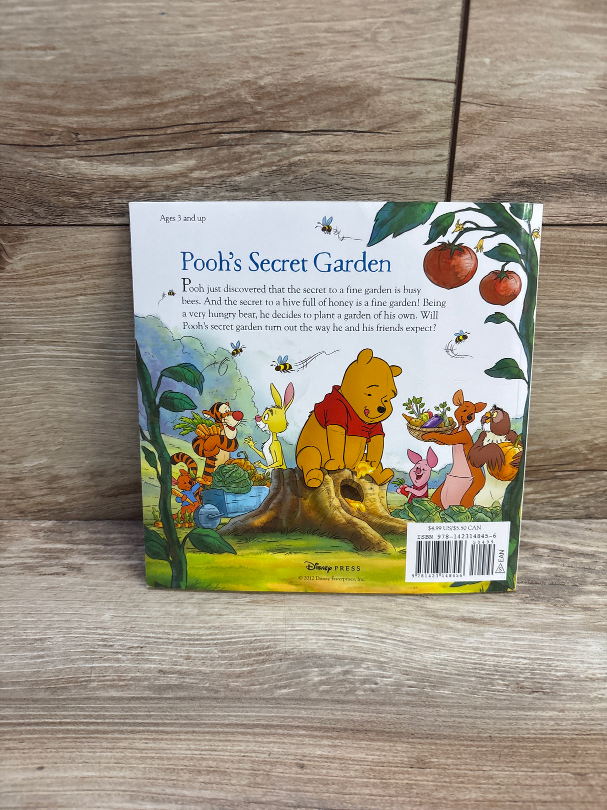 Disney Winnie the Pooh: Pooh's Secret Garden: A Lift-the-Flap Paperback Book