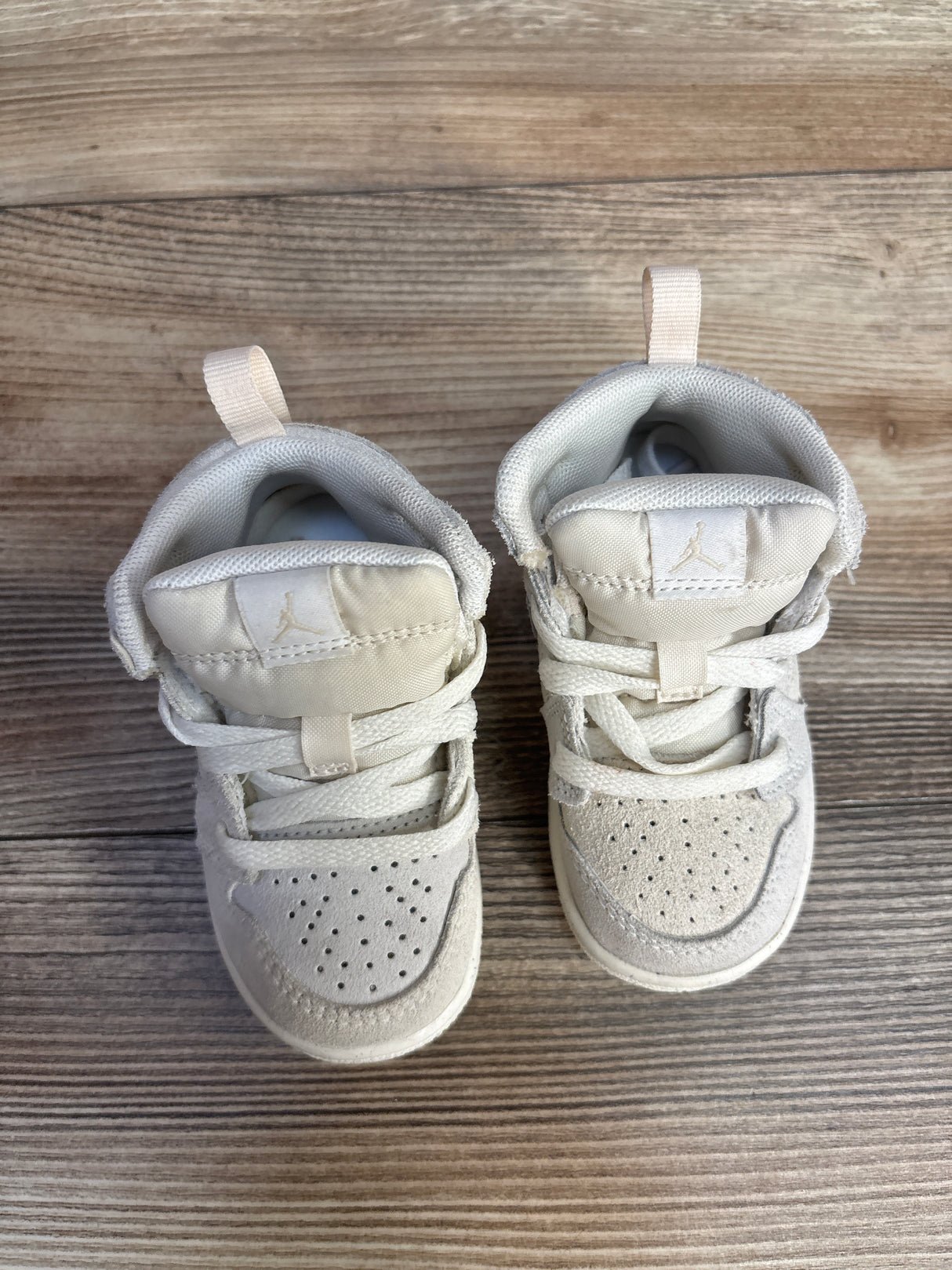 Air Jordan 1 Mid SE Craft TD 'Pale Ivory' Sneakers sz 5c