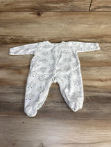 Hudson Baby Cloud Print Sleeper White sz 3-6m - Me n Mommy To Be
