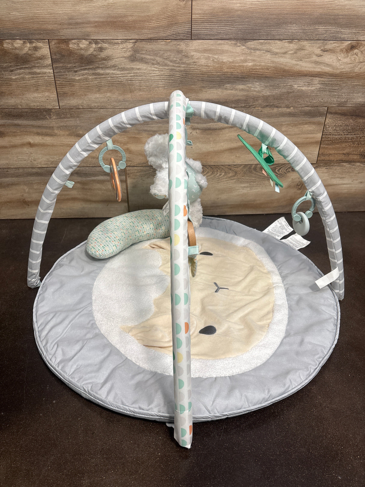 Ingenuity Sheppy’s Spot Ultra Plush Baby Activity Gym