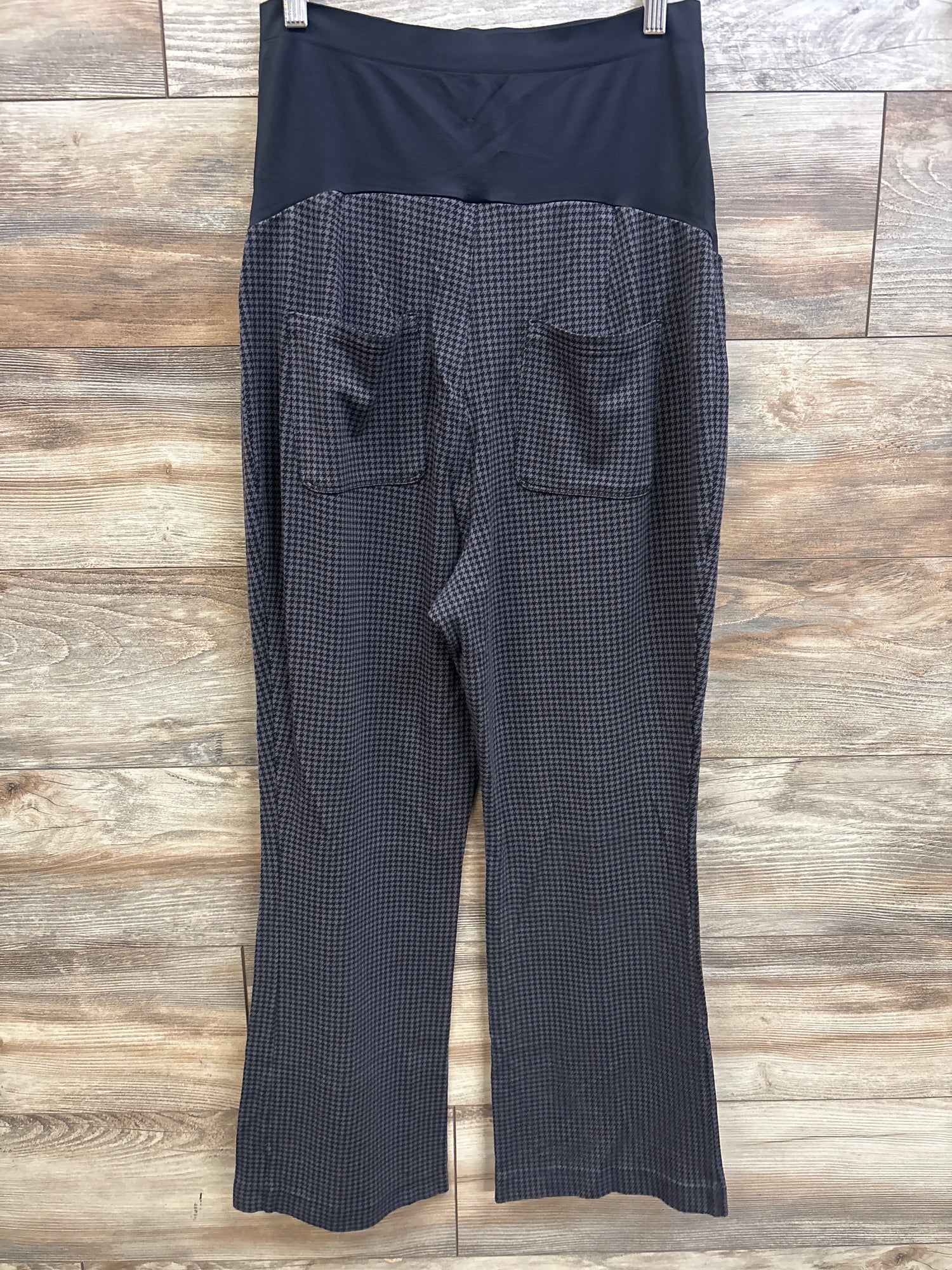Sonoma Maternity Full Panel Patterned Pants Grey sz XL