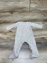 Just One You Floral Little Sister Sleeper White sz 6m