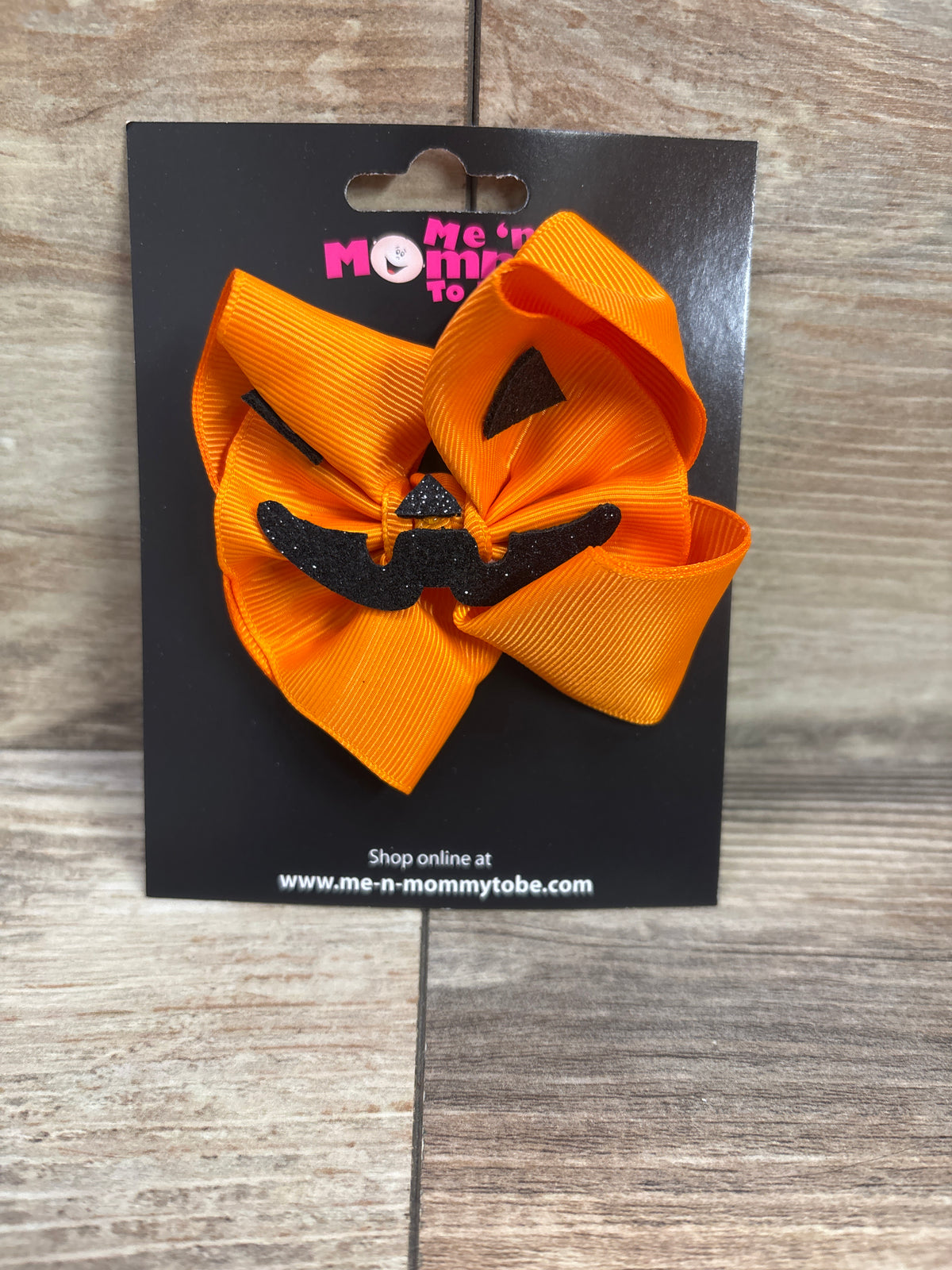 NEW Large Halloween Jack-O-Lantern Hair Bow