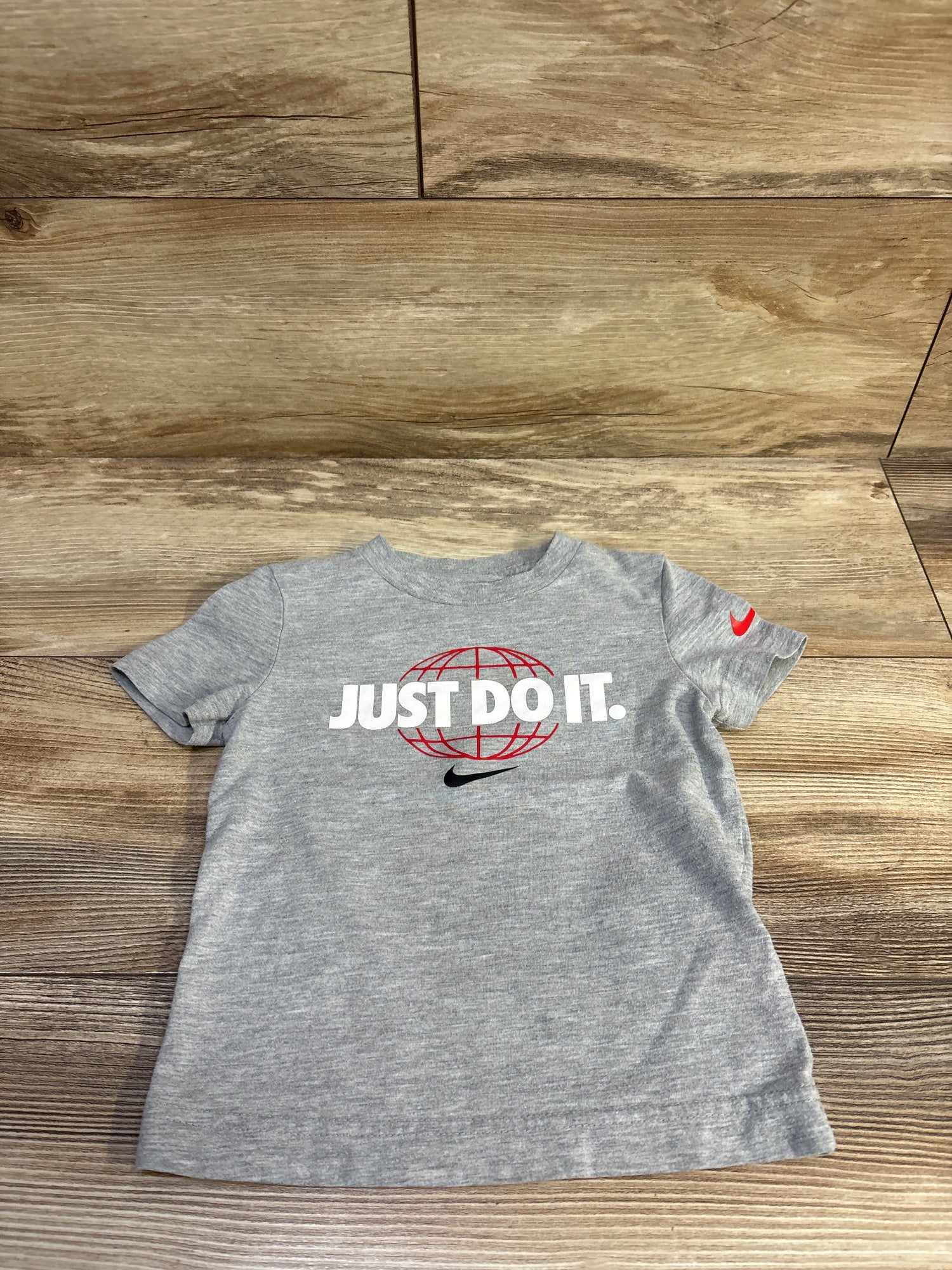 Nike Just Do It Shirt Grey sz 2T