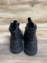 Cat & Jack Glitter Boots, Black sz 7c