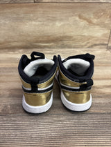 Air Jordan 1 Mid SE TD 'Metallic Gold' Sneakers sz 10c