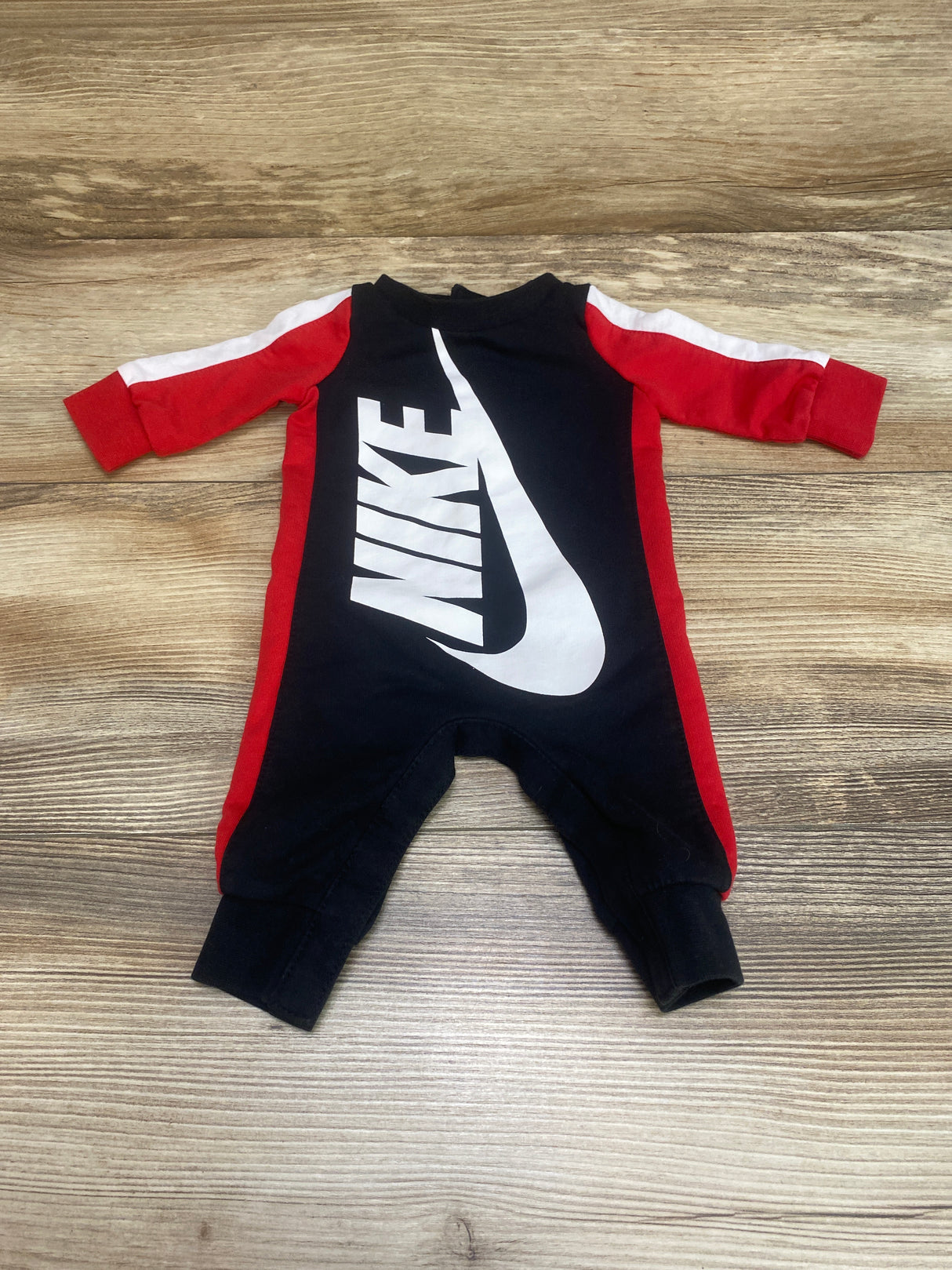 Nike Logo Coverall Black sz Newborn