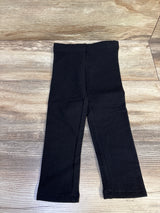 H&M Lined Leggings Black sz 2T