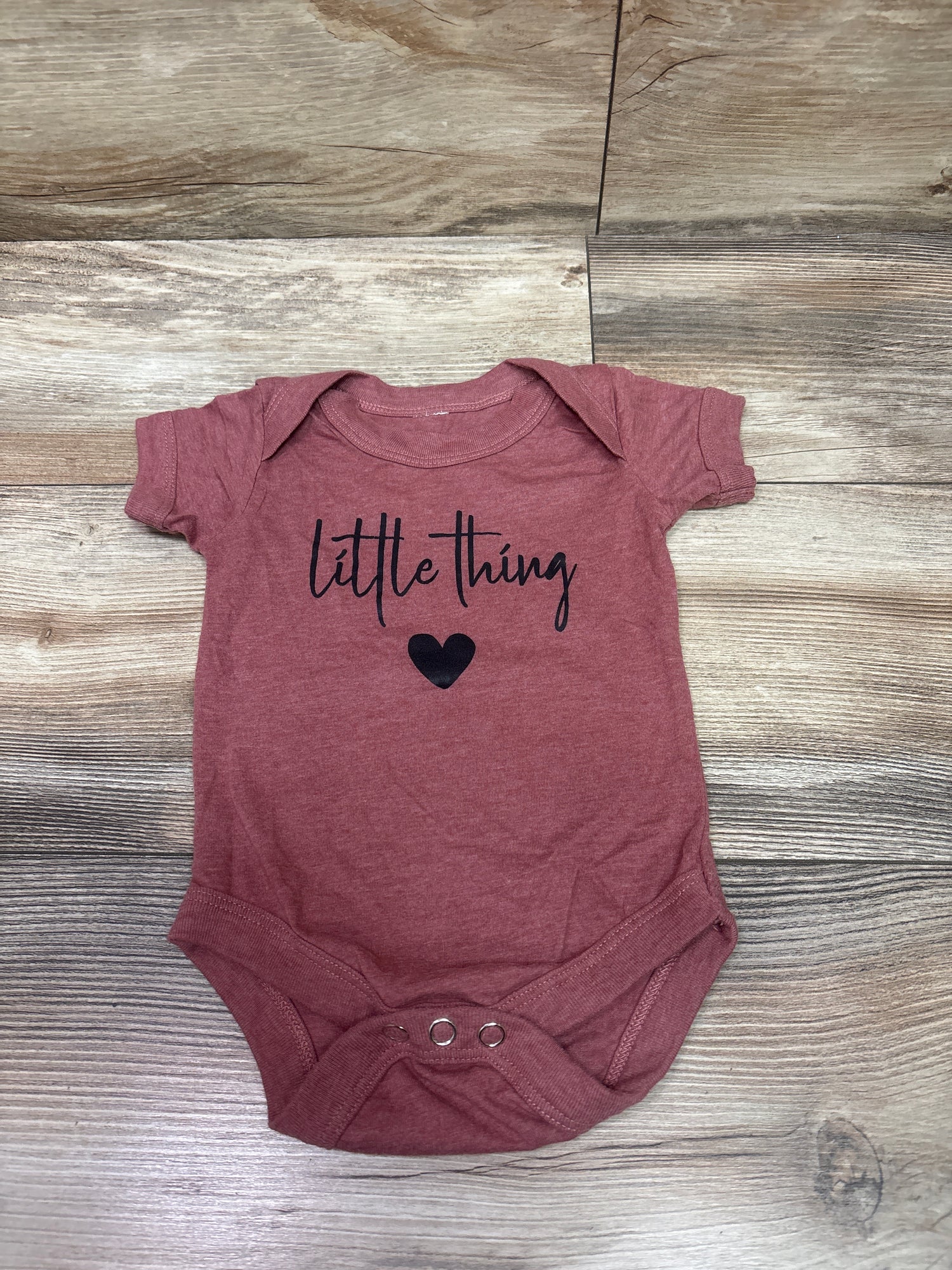 Teeny Fox Little Thing Bodysuit Red sz 6-12m