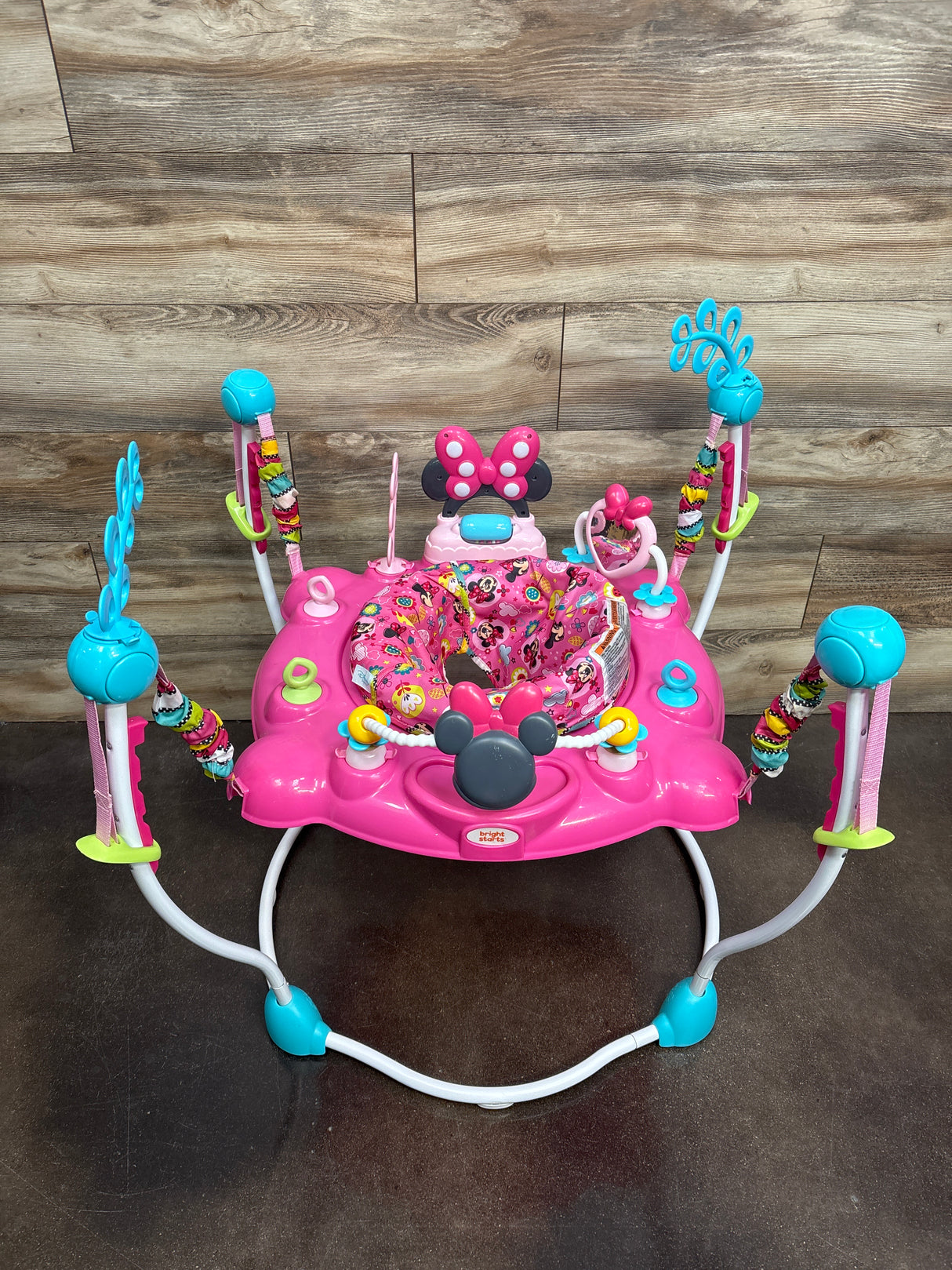 Bright Starts Minnie Mouse Peek-A-Boo Jumperoo
