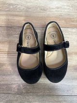 Cat & Jack Velvet Ballet Flats Black sz 6c