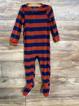 Simple Joys Striped Blanket Sleeper Rust sz 2T