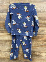 Just One You 2pc Polar Bear Pajama Set Blue sz 5T