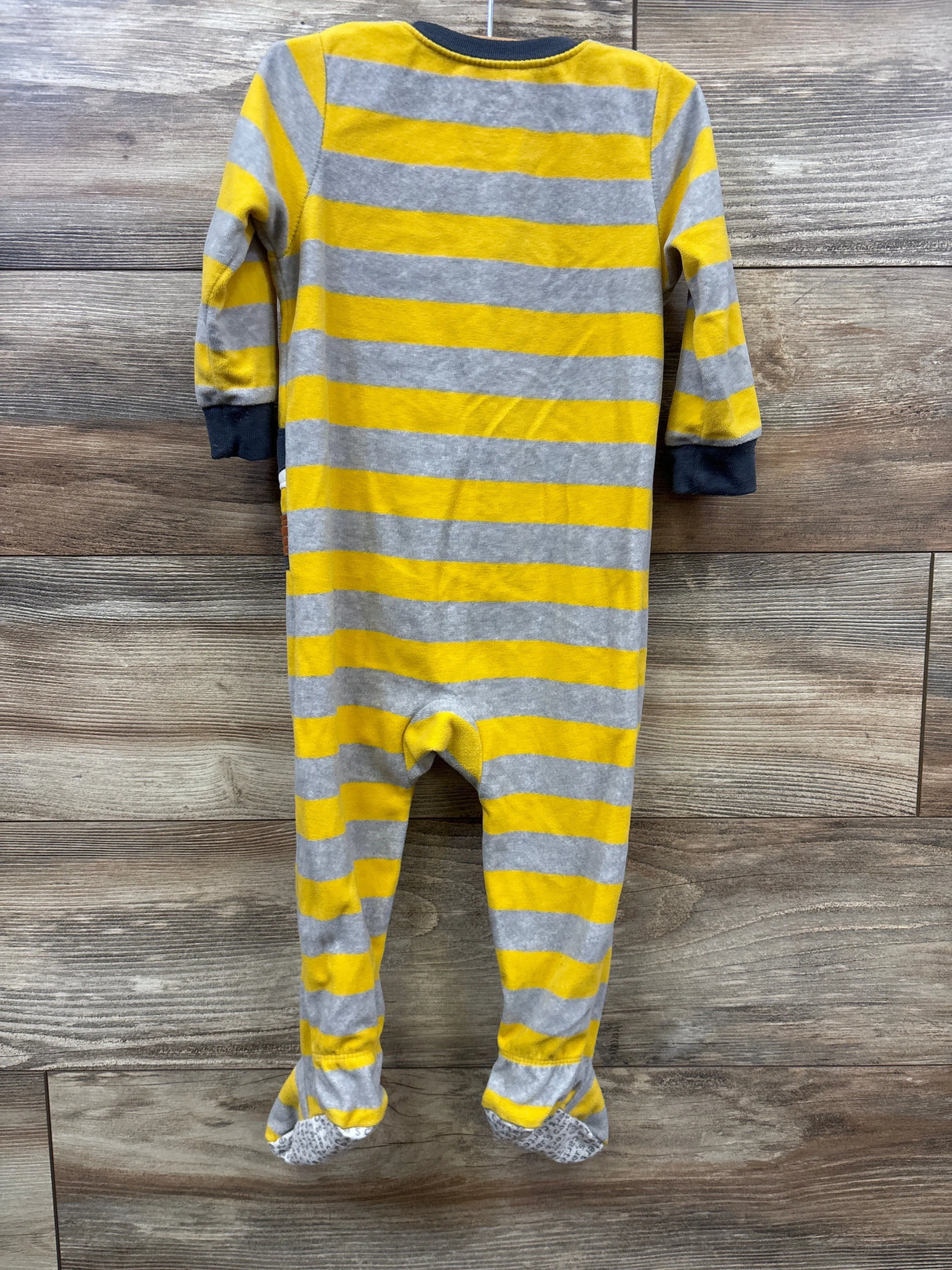 Carter's Striped Blanket Sleeper Yellow sz 18m - Me n Mommy To Be