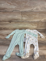 NEW Cloud Island 2pk Soft Modal Sleeper Set Mint sz 6-9m