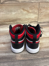 Air Jordan 1 Mid PS 'Black Fire Red' Sneakers sz 11c