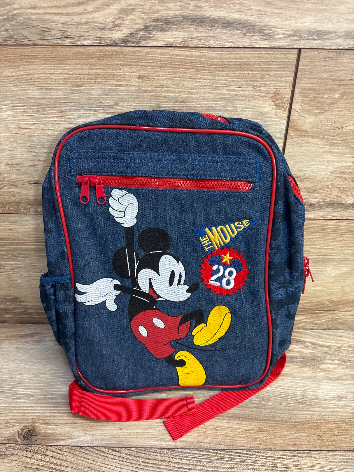 NEW Disney Mickey Mouse Junior Denim Backpack