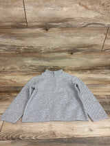 Wonder Nation Quilted Half Zip Jacket Grey sz 5T