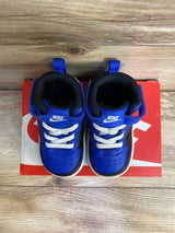 NEW Nike Court Borough Mid 2 TD 'Black Game Royal' Sneakers sz 5c