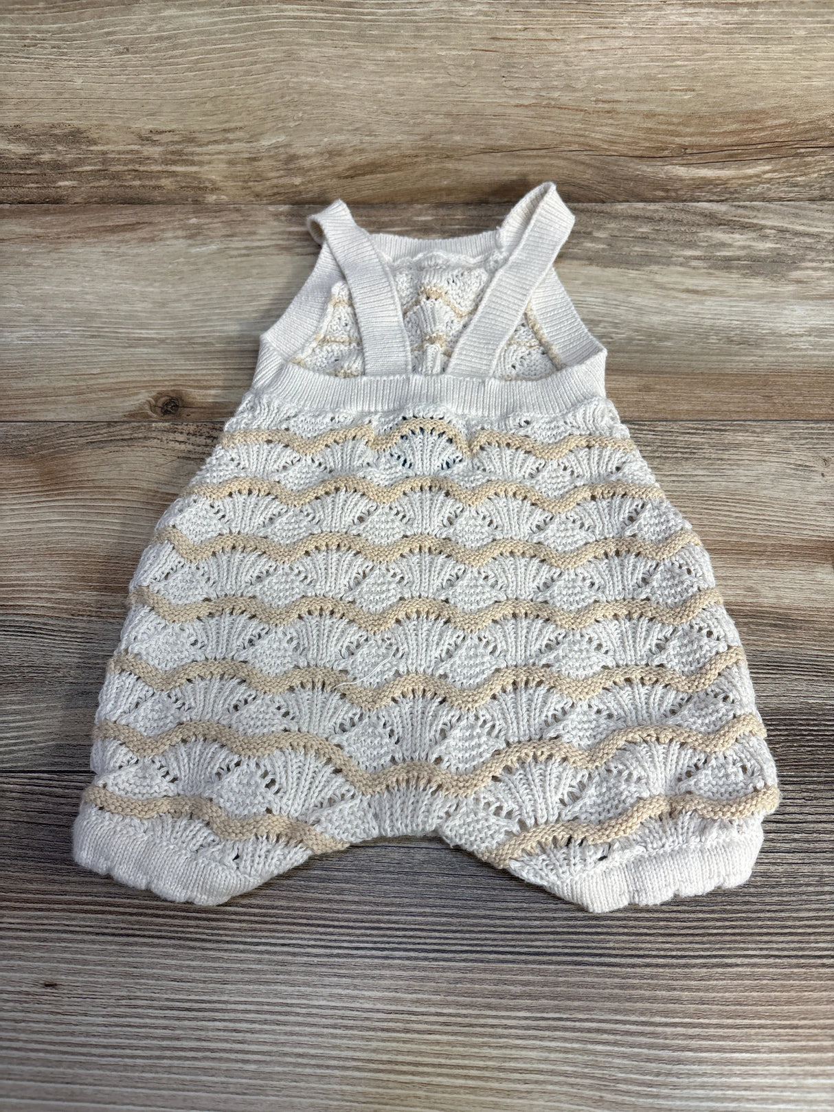 Old Navy Knit Romper White sz 12-18m - Me n Mommy To Be