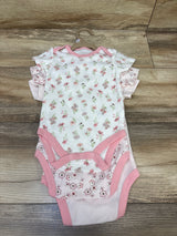 NEW Chick Pea 3pk Bodysuits Pink sz 6-9m