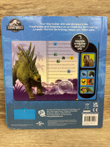 Jurassic World Roll With The Dinosaurs Sound Board Book