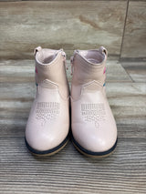 Cat & Jack Whitley Embroidered Western Boots Pink sz 6c