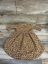 Bailey's Blossoms Dress in Floral Brown sz 3T