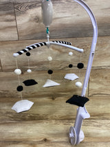 TINITIGIES Black & White Montessori Crib Mobile