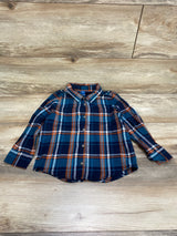 Old Navy Plaid Flannel Shirt Blue sz 5T