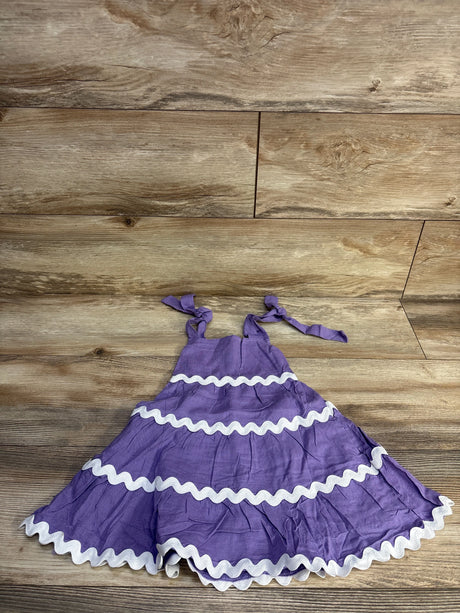 Smocked Sleeveless Dress Purple sz 18-24m - Me n Mommy To Be