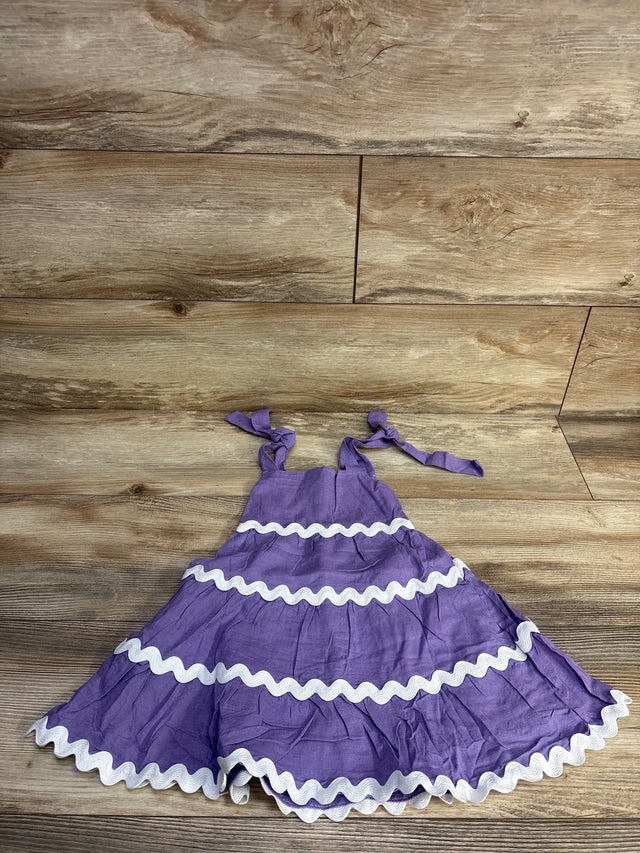 Smocked Sleeveless Dress Purple sz 18-24m - Me n Mommy To Be