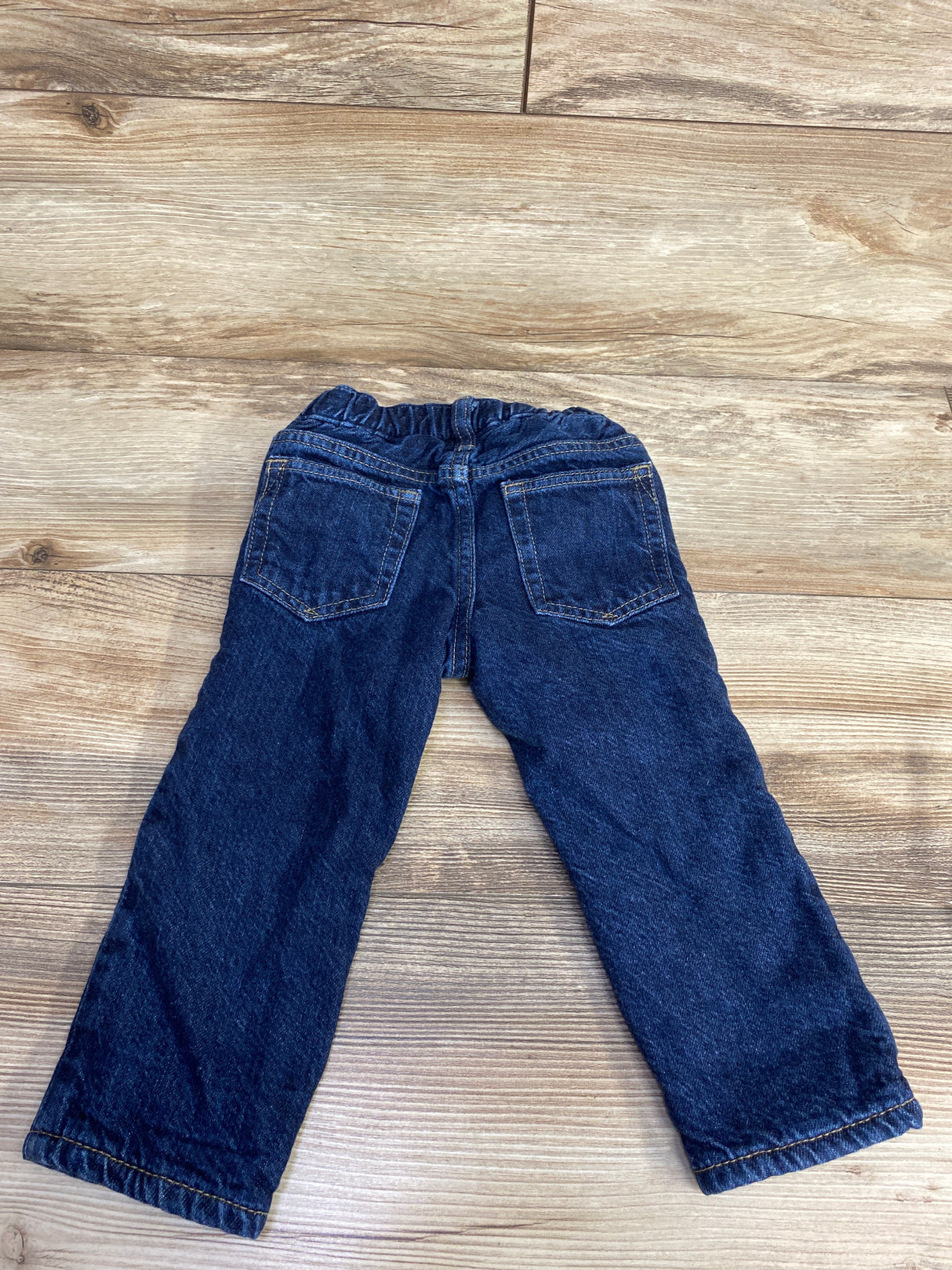 Baby Gap Denim Fleece Lined Jeans Blue sz 18-24m