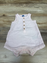 Old Navy Gauze Tank Romper Pink sz 0-3m