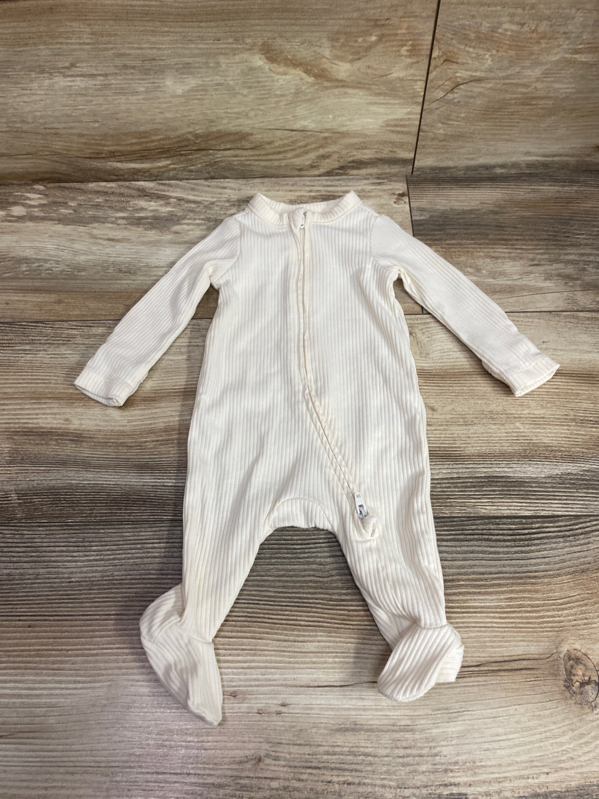 Old Navy Ribbed Sleeper Ivory sz Newborn