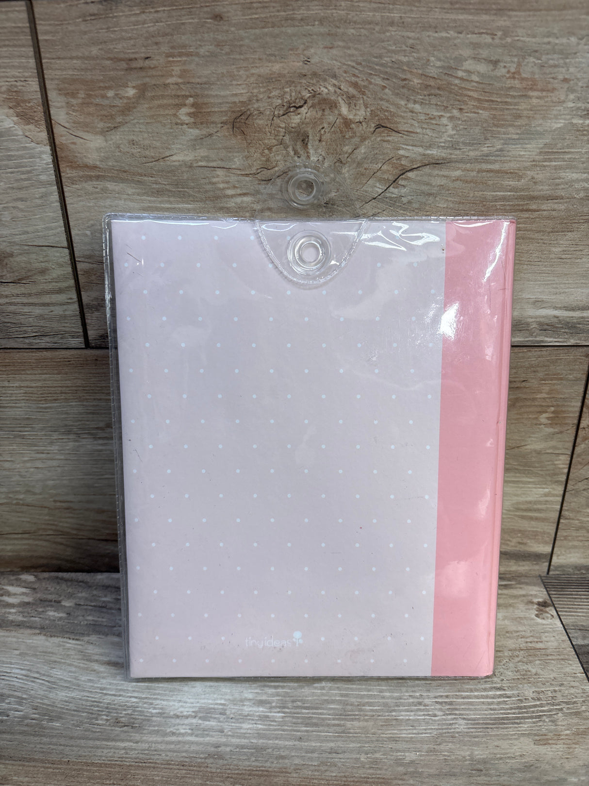NEW Tiny Ideas 'My Baby Book' Pink Polka Dot Memory Book