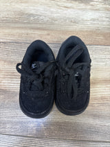 Nike Force 1 LV8 Style TD 'Black Corduroy' Sneakers sz 4c