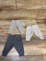 Cloud Island 3pk Pants Grey sz Newborn