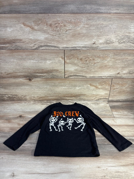 Celebrate Halloween Boo Crew Shirt Black sz 4T - Me n Mommy To Be