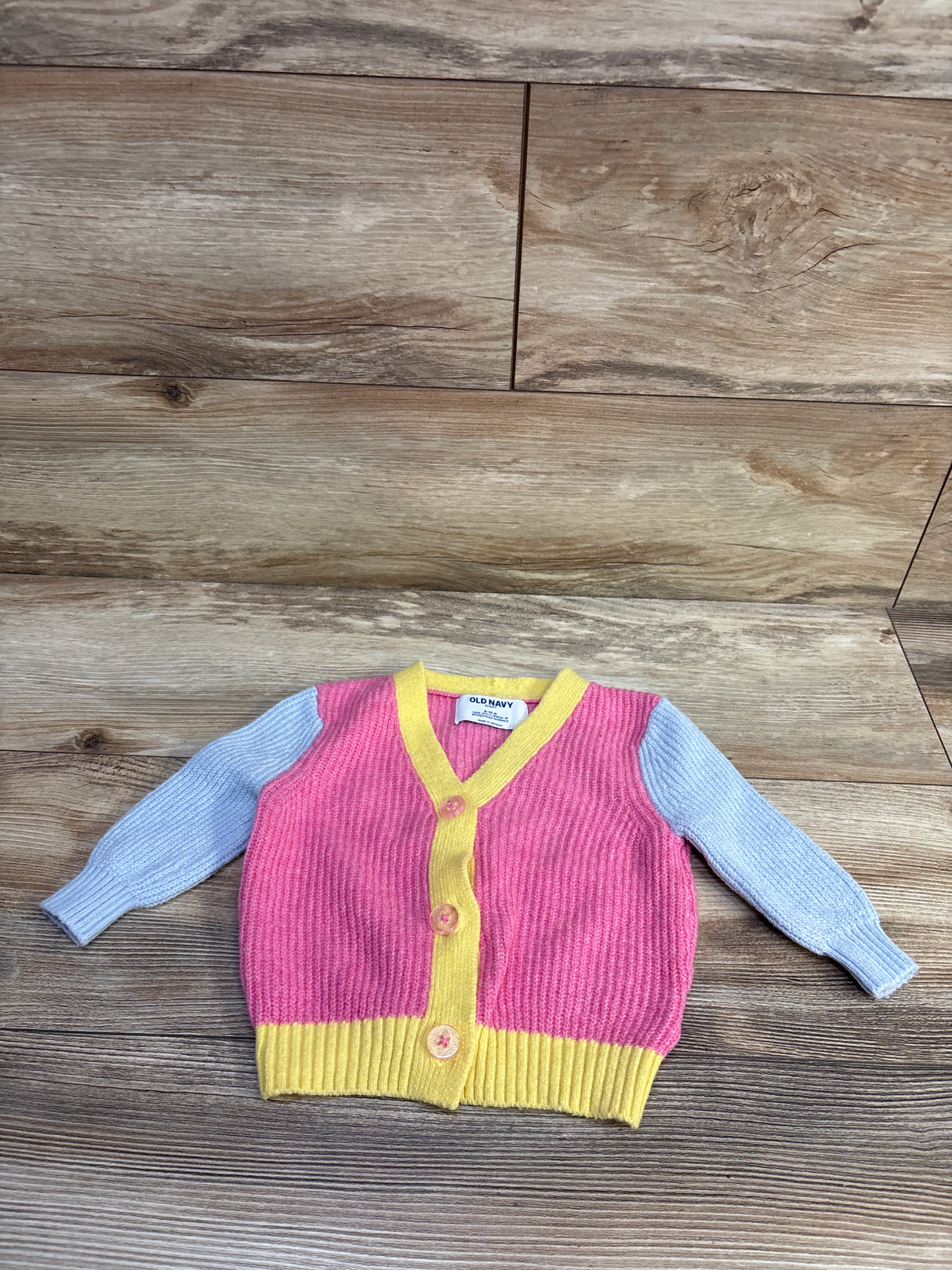 Old Navy SoSoft Knit Cardigan Pink sz 6-12m