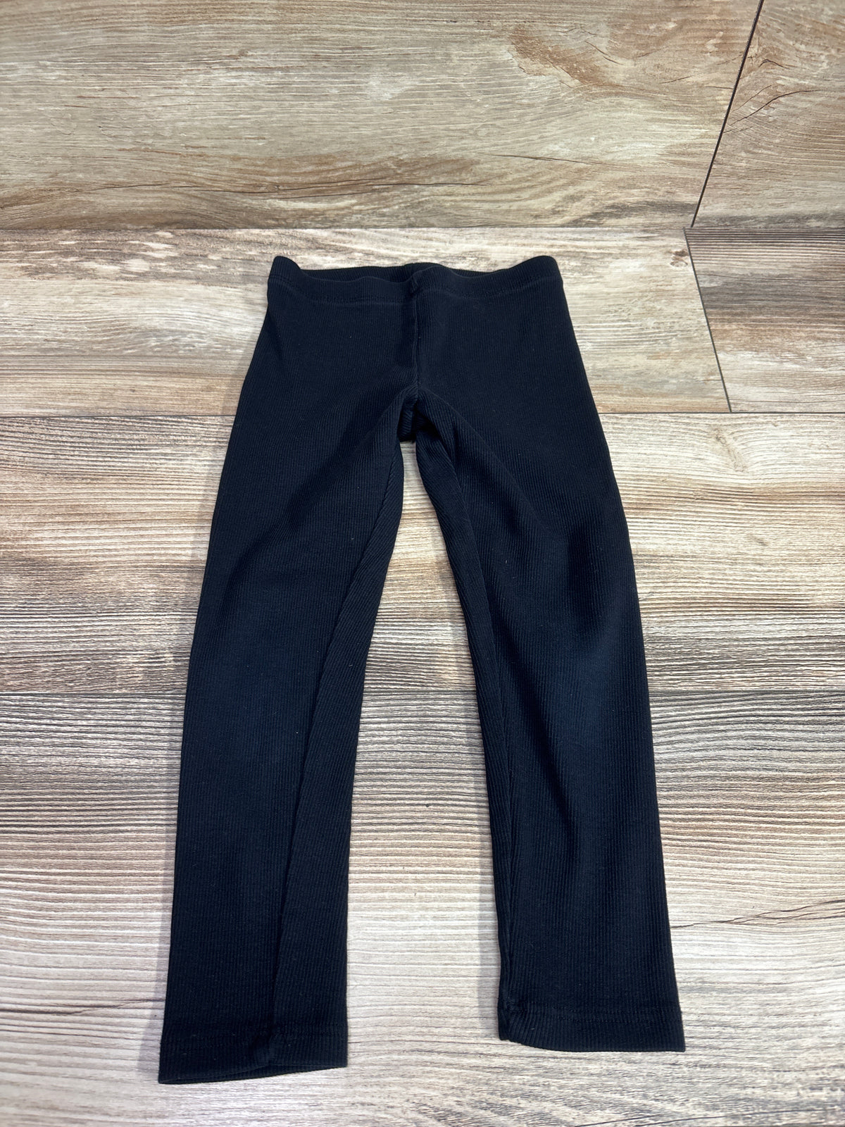 H&M Ribbed Leggings Black sz 3T