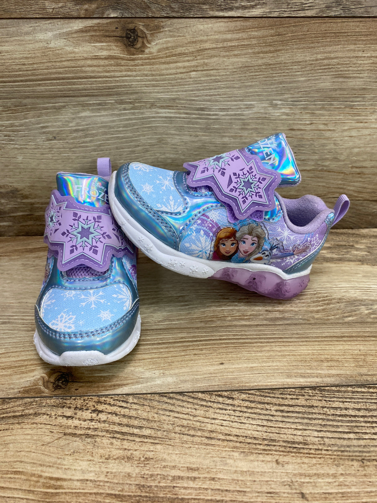 Toddler Disney Frozen Athletic Sneakers - Blue Sz 7c